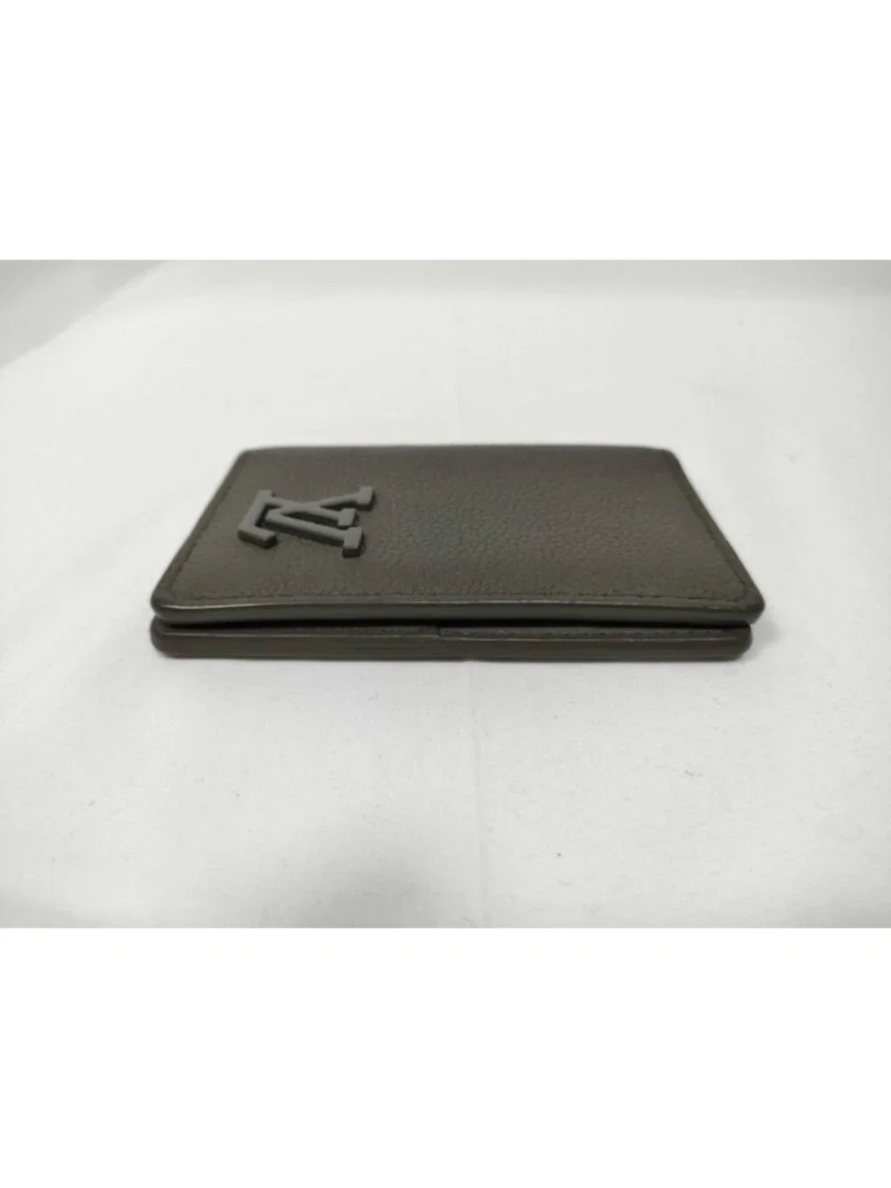 Louis Vuitton Card Case Aerogram Organizer de Poche Khaki Leather Business
